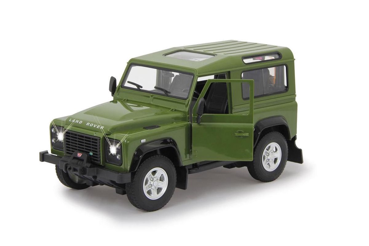 Rastar RC Land Rover Defender jongens 40 MHz 1:14 - Groen