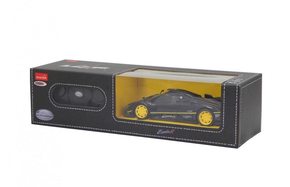 Rastar RC Pagani Zonda R jongens 27 MHz 1:24 - Zwart