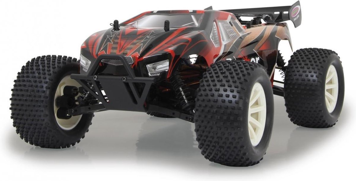 Jamara RC Brecter Truggy jongens LiPo 1:10 2,4G/zwart - Rood