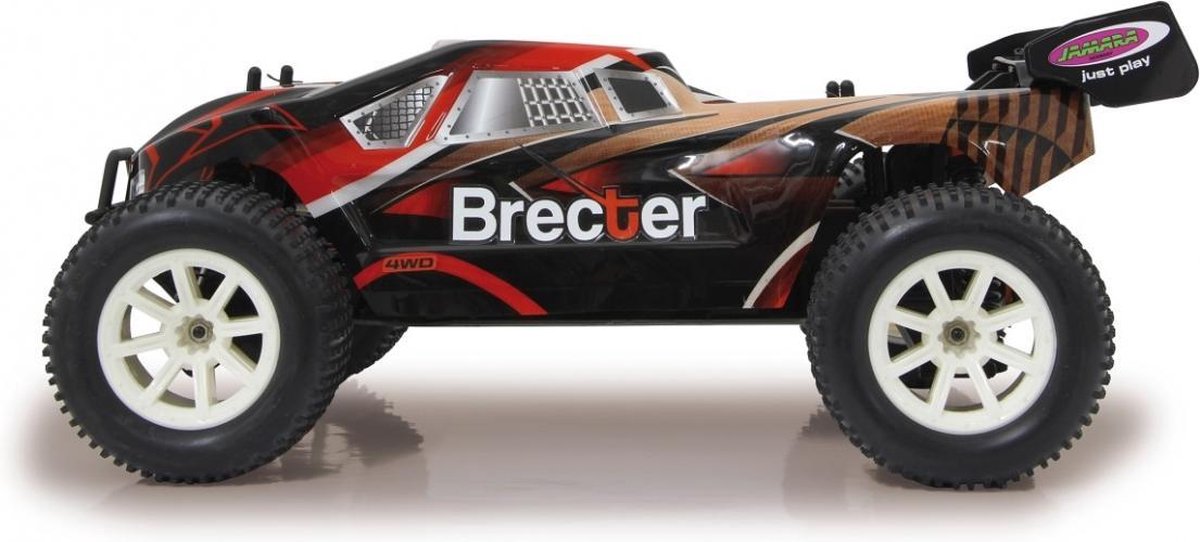Jamara RC Brecter Truggy jongens LiPo 1:10 2,4G/zwart - Rood