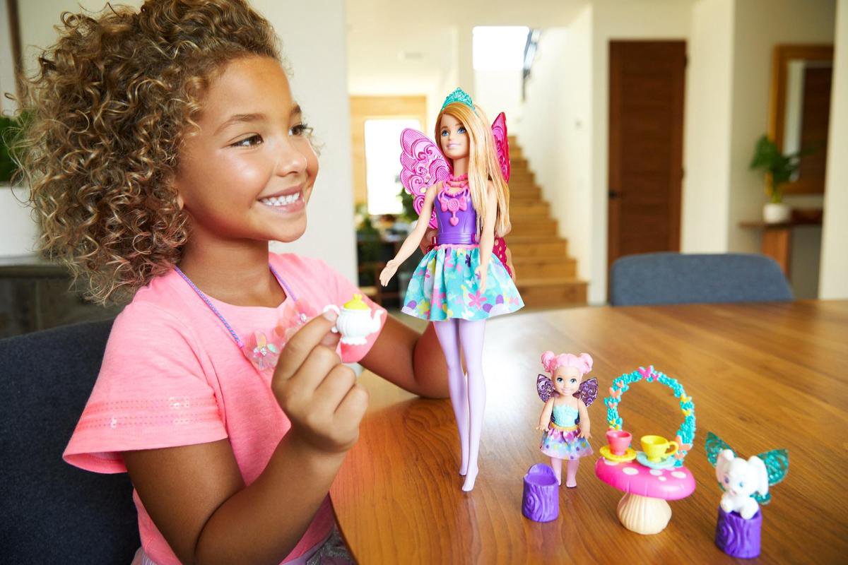Mattel Barbie speelset Dreamtopia theekransje (GJK50)