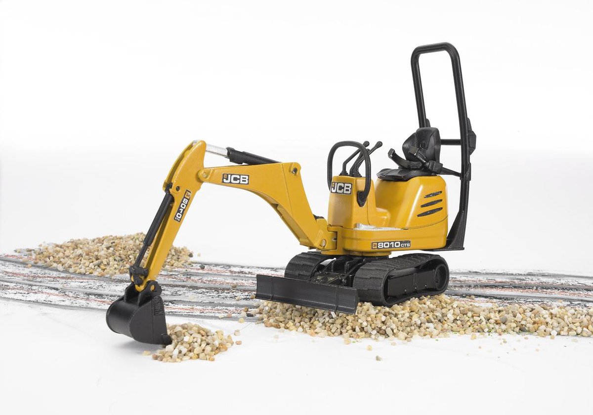 Bruder JCB minigraafmachine (62003) - Geel