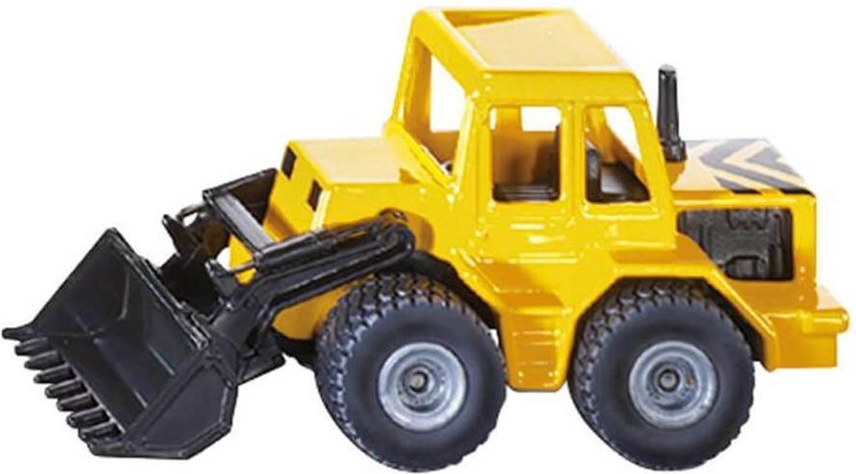 Siku voorlader/zwart (0802) - Geel