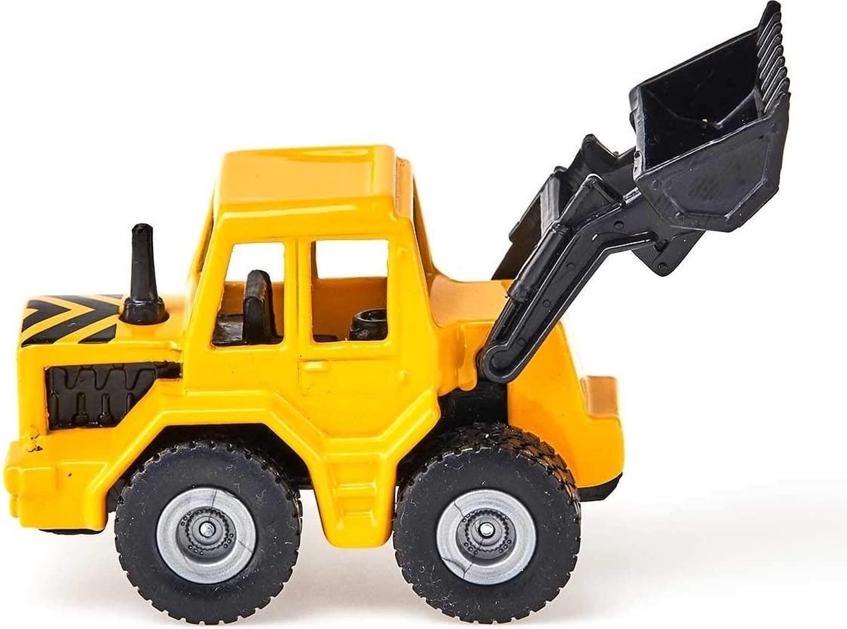 Siku voorlader/zwart (0802) - Geel