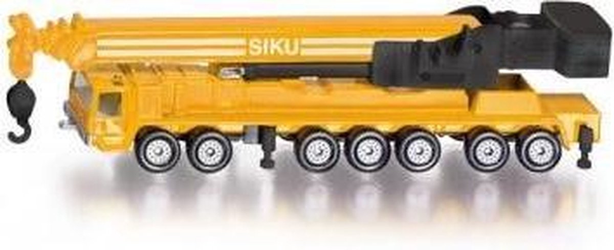 Siku kraanwagen met telescooparm (1623) - Zwart