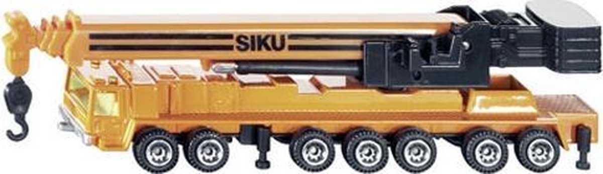 Siku kraanwagen met telescooparm (1623) - Zwart