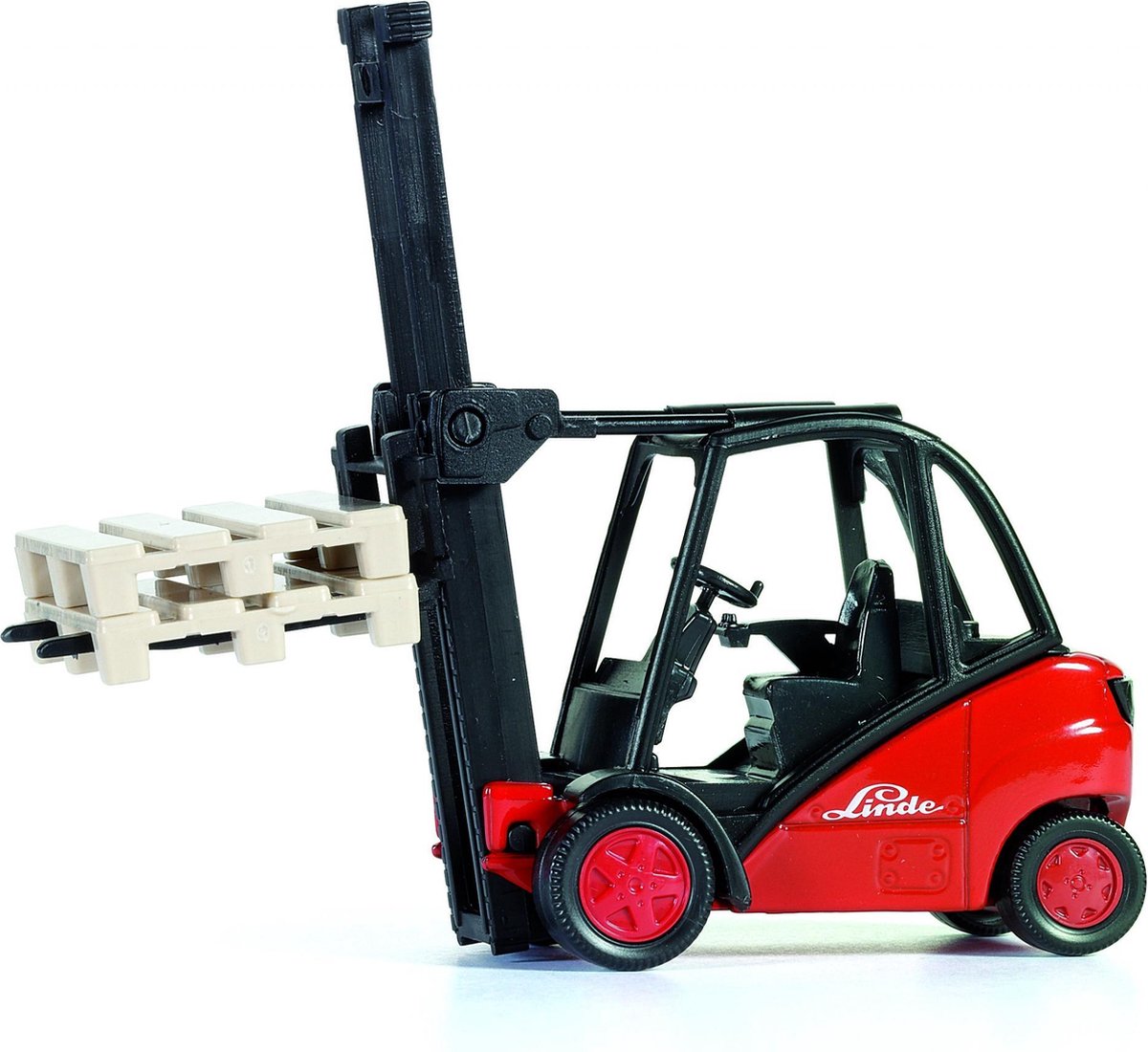 Siku Linde vorkheftruck rood/zwart (1722)