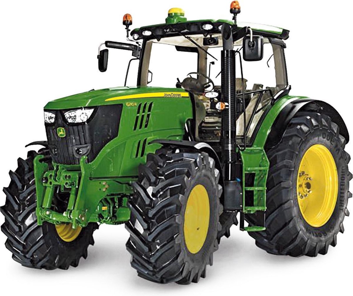 Siku John Deere 6210R tractor 1:32 (3282) - Groen