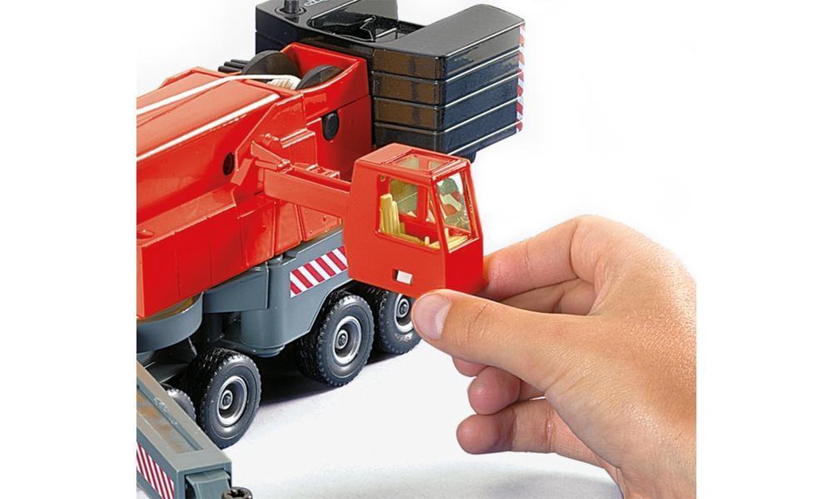 Siku Mega Lifter kraanwagen met telescopische arm (4311) - Rood