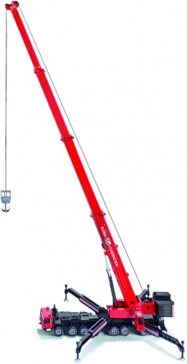 Siku Mega Lifter kraanwagen met telescopische arm (4311) - Rood