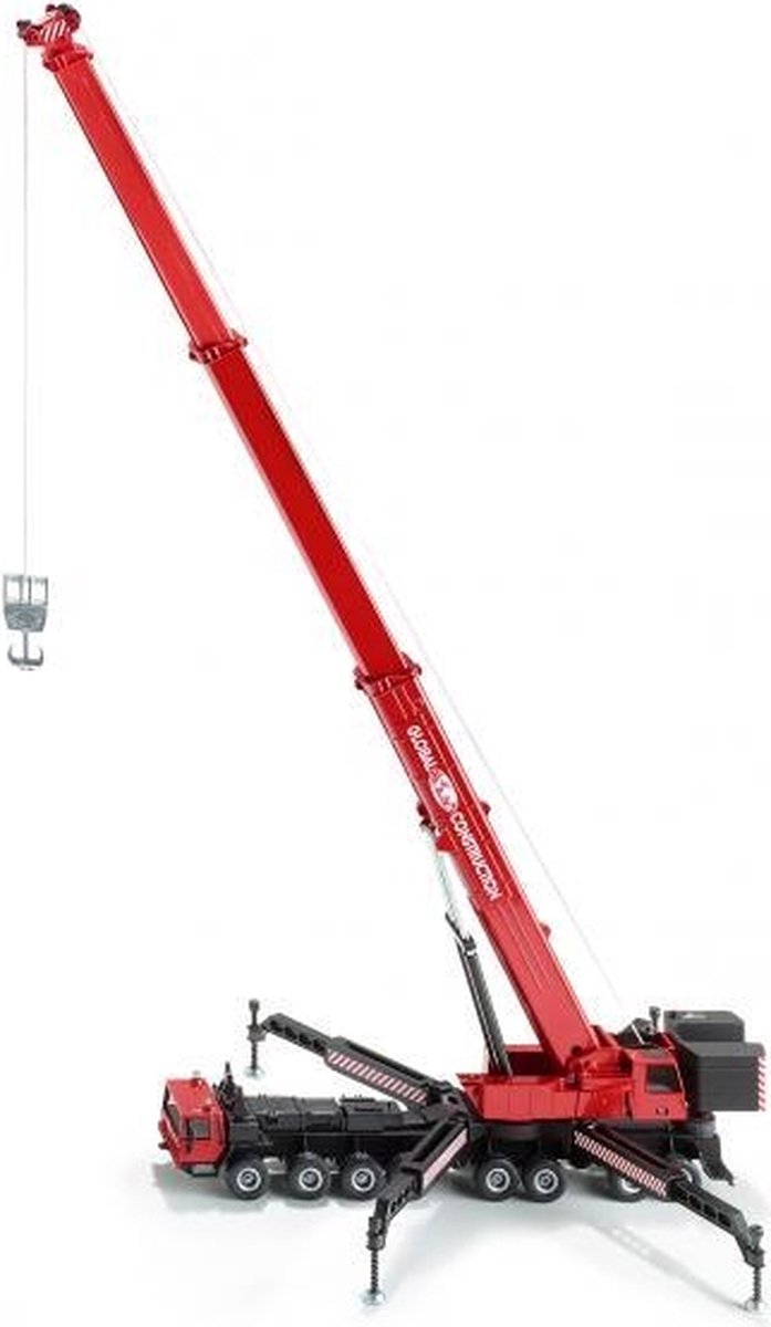 Siku Mega Lifter kraanwagen met telescopische arm (4311) - Rood