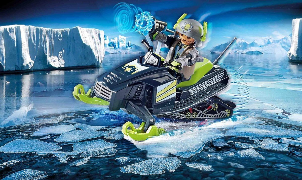 Playmobil Top Agents Arctic Rebels sneeuwscooter (70235)