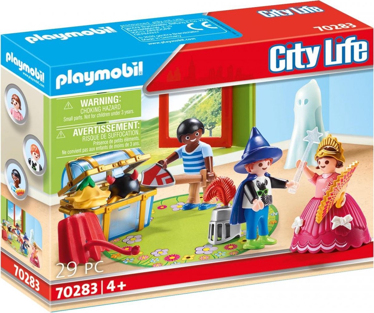 Playmobil City Life: Kinderen met verkleedkoffer (70283)