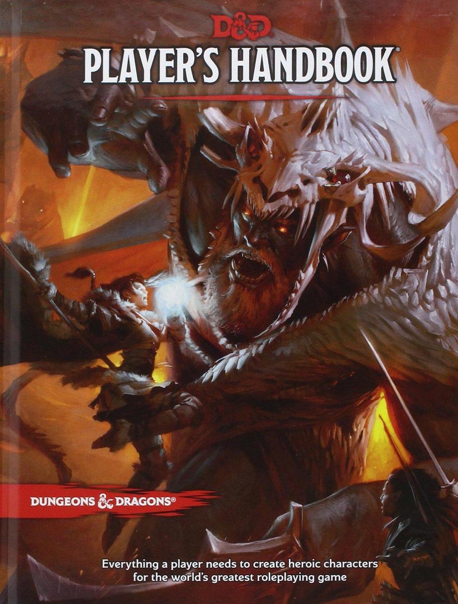 Dungeons & Dragons Wizards of the Coast player&apos;s handbook D&D 5.0 (en) - Groen