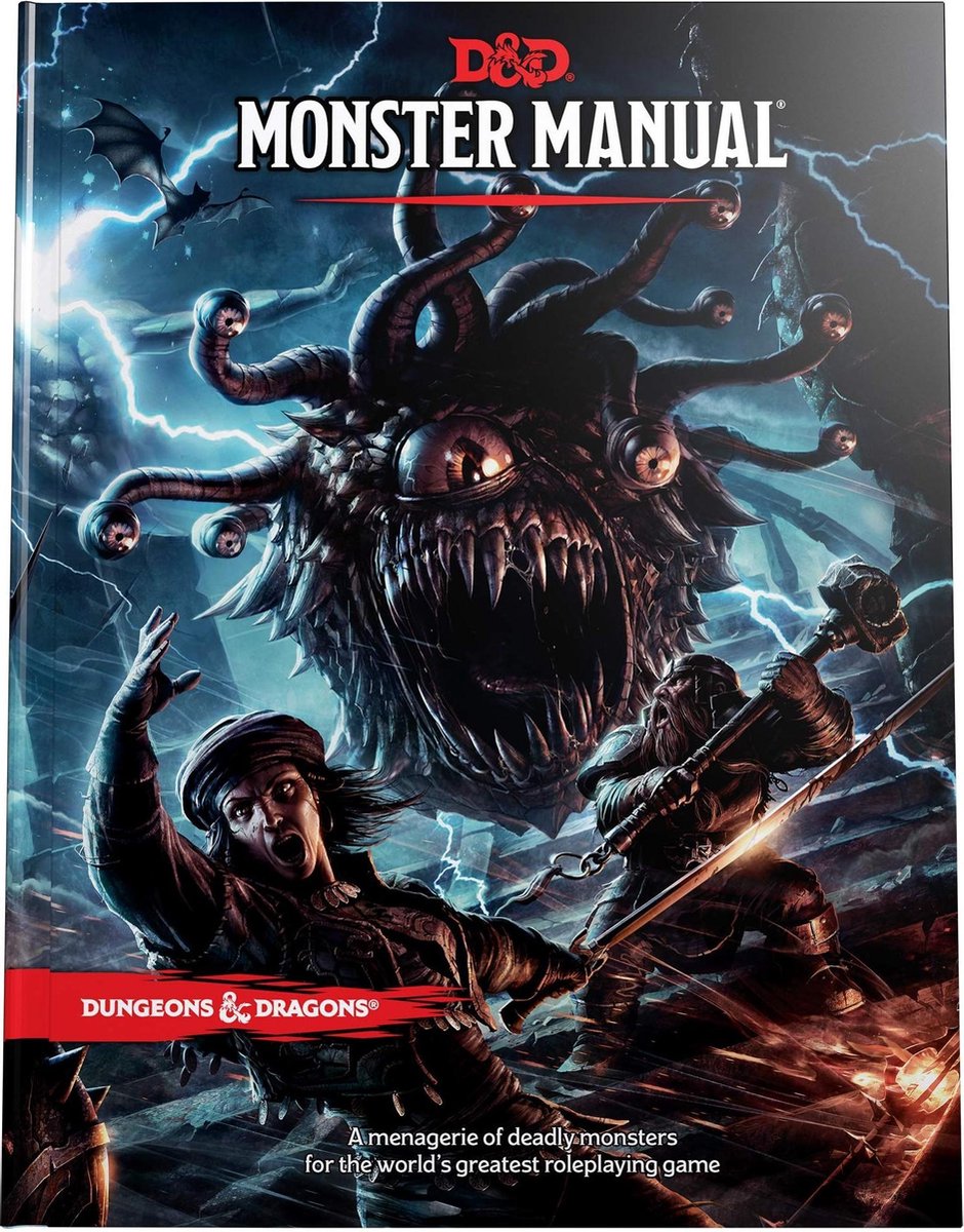 Dungeons & Dragons Wizards of the Coast Monster Manual D&D 5.0 (en) - Groen