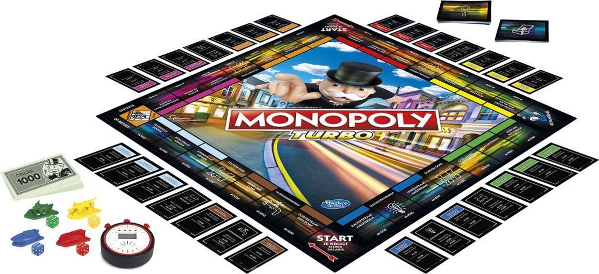 Hasbro bordspel Monopoly Speed (BE)
