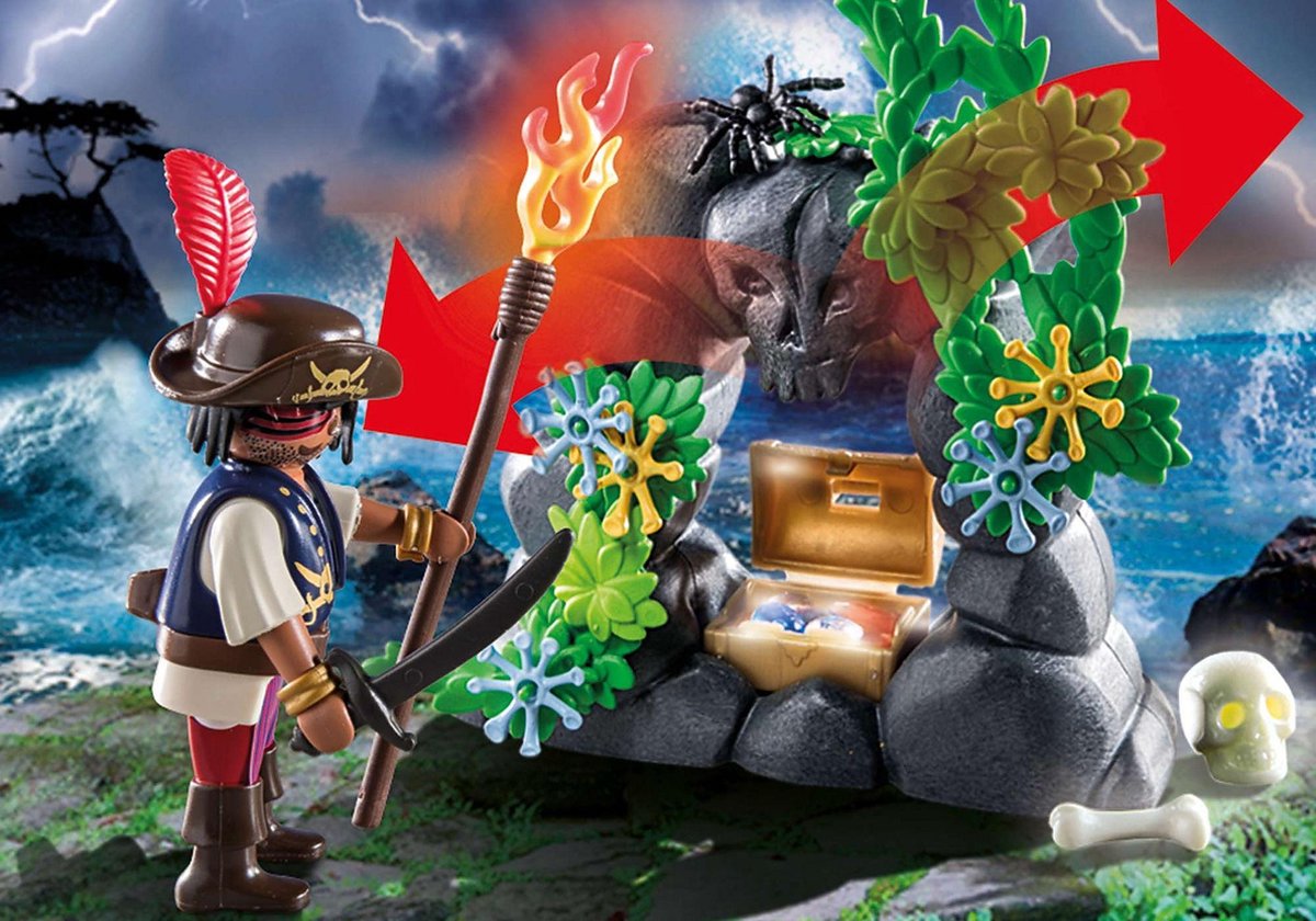 Playmobil Pirates: Piraten op schattenjacht (70414)