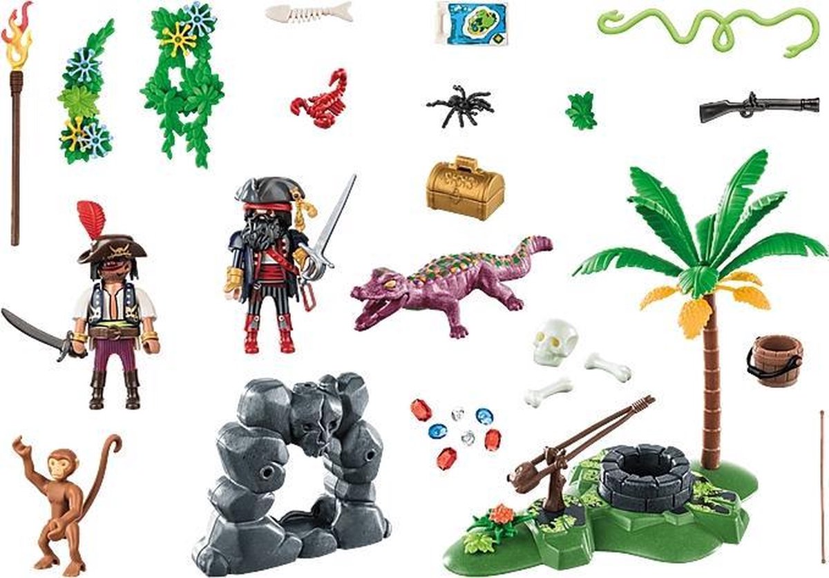 Playmobil Pirates: Piraten op schattenjacht (70414)