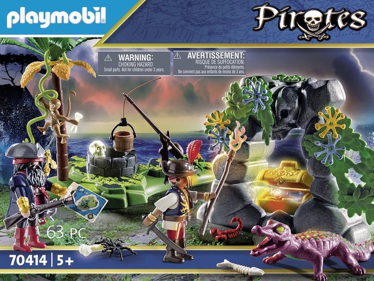 Playmobil Pirates: Piraten op schattenjacht (70414)