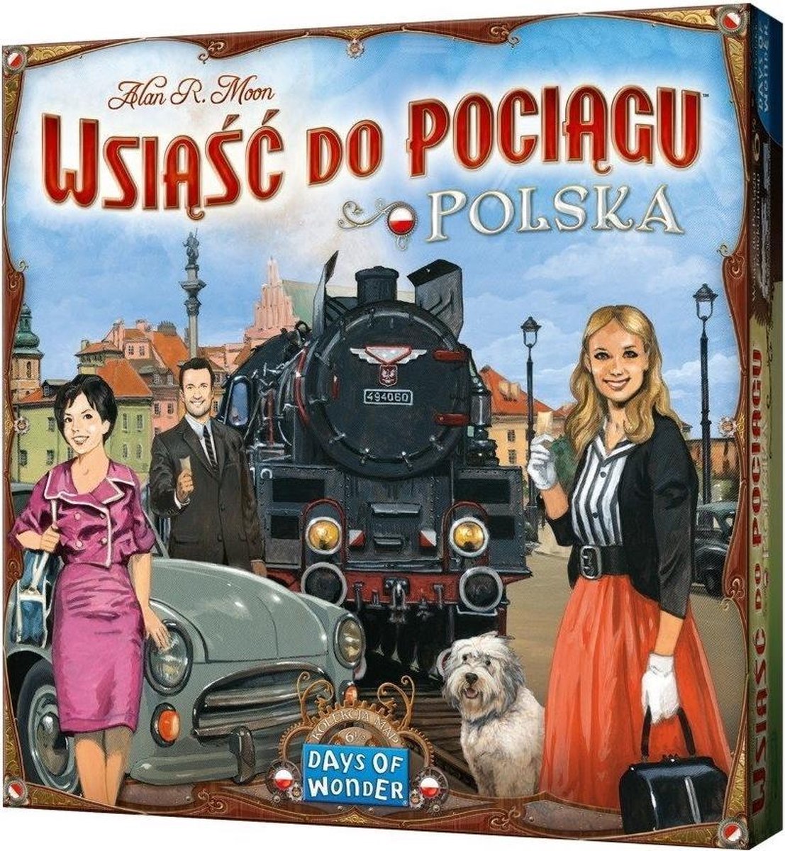 Days of Wonder uitbreiding bordspel Ticket to Ride Polen (pl)
