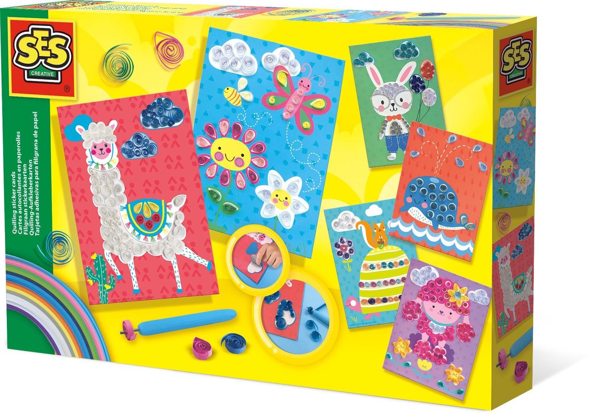 Ses filigraan stickerkaarten