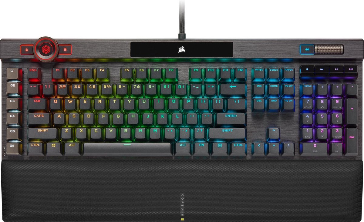 Corsair K100 RGB OPX Optisch-Mechanisch Gaming Toetsenbord