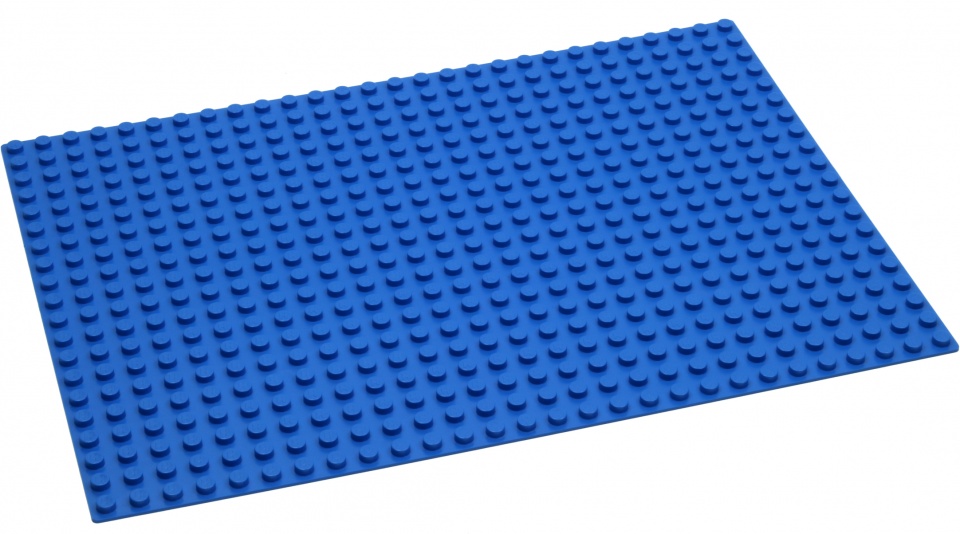 Hubelino knikkerbaan: grondplaat 45 x 32 cm - Blauw