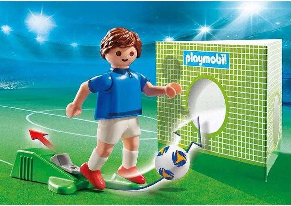Playmobil voetbalspeler Frankrijk A junior 8 delig