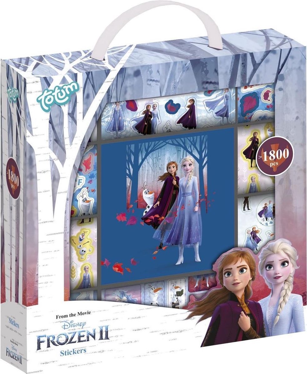 Totum stickerbox Frozen 2 met stickerboek 1800 delig