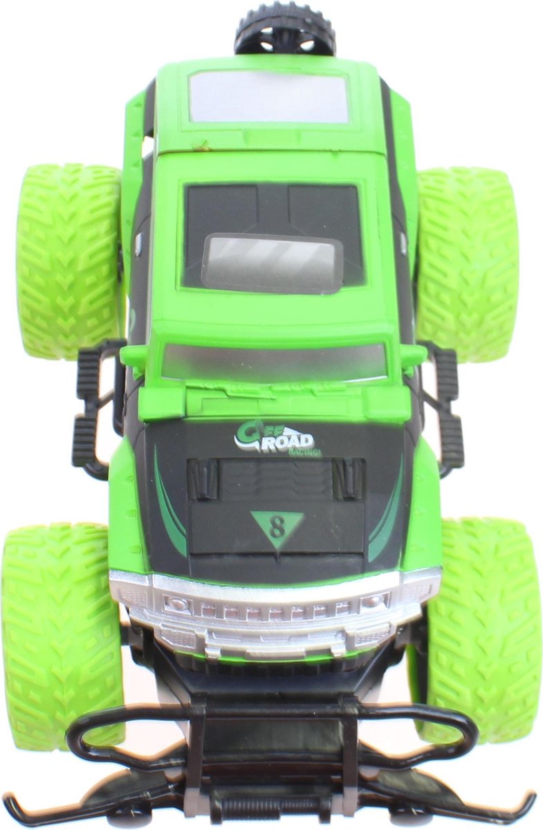 Toi-Toys Toi Toys RC jeep 18 cm/zwart - Groen