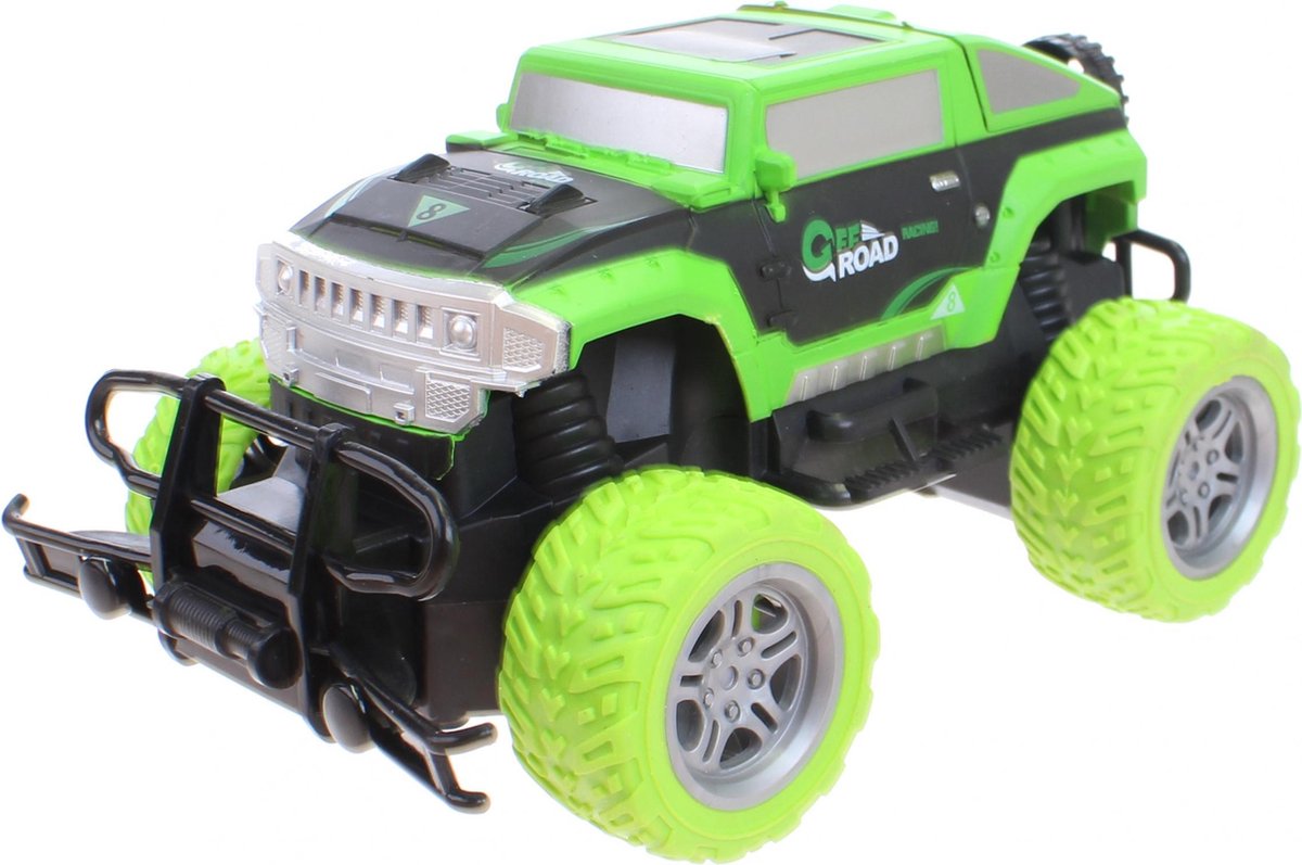 Toi-Toys Toi Toys RC jeep 18 cm/zwart - Groen