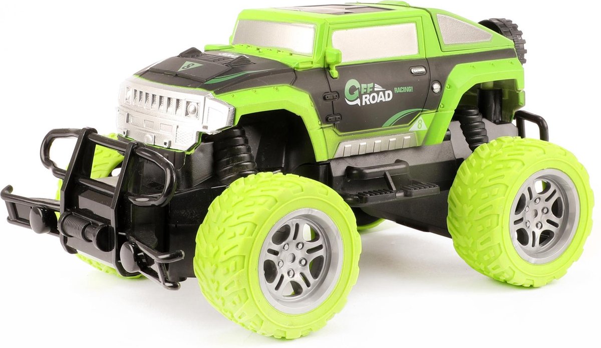 Toi-Toys Toi Toys RC jeep 18 cm/zwart - Groen