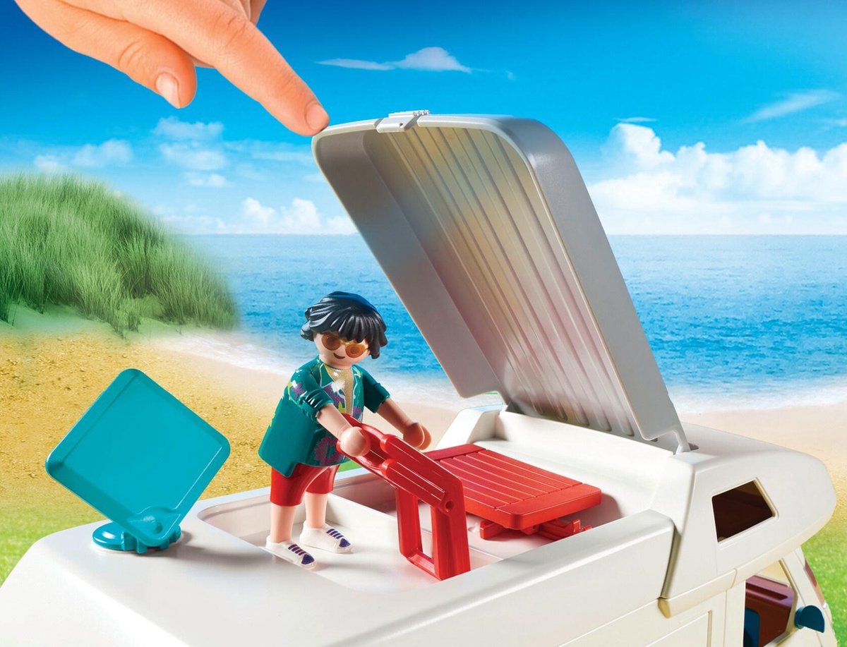 Playmobil Family Fun Mobilhome met familie (70088)