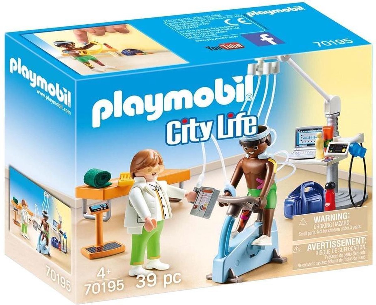 Playmobil City Life Praktijk fysiotherapeut (70195)