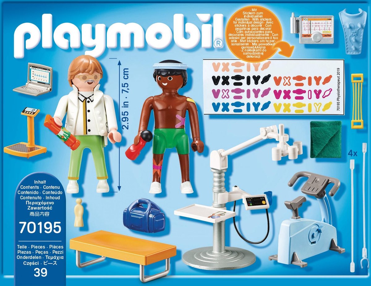 Playmobil City Life Praktijk fysiotherapeut (70195)