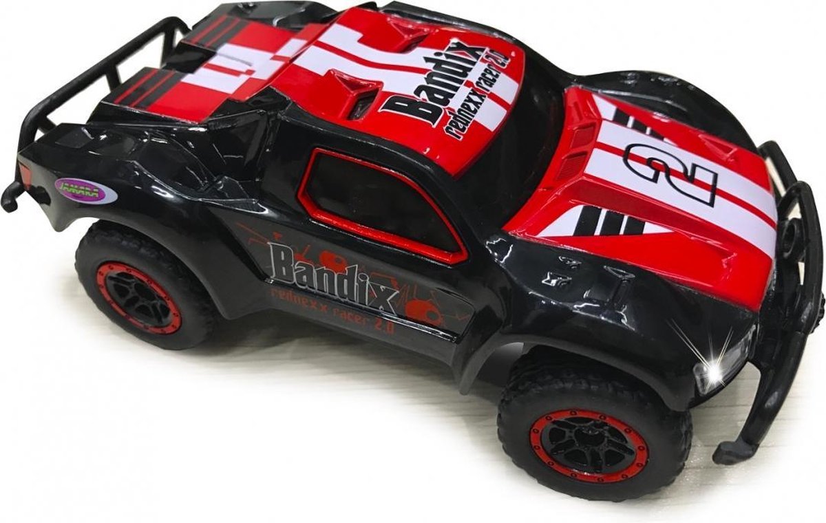 Diversen JAMARA RC Bandix 2.0 monstertruck jongens 2,4GHz 1:43 - Rood