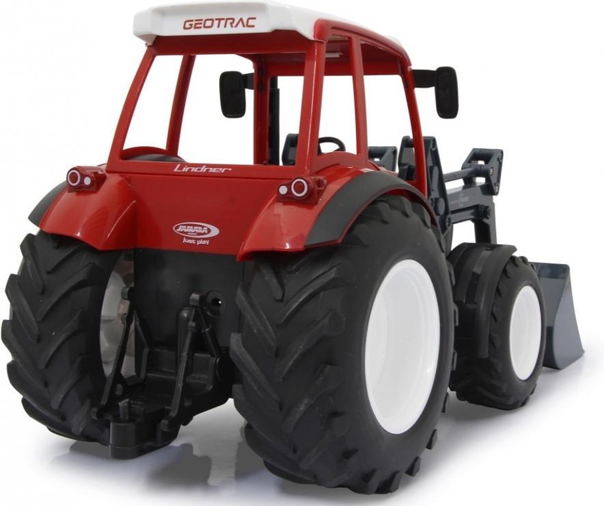 Jamara tractor Lindner Geotract Frontlader 1:16 2,4 GHz - Rood