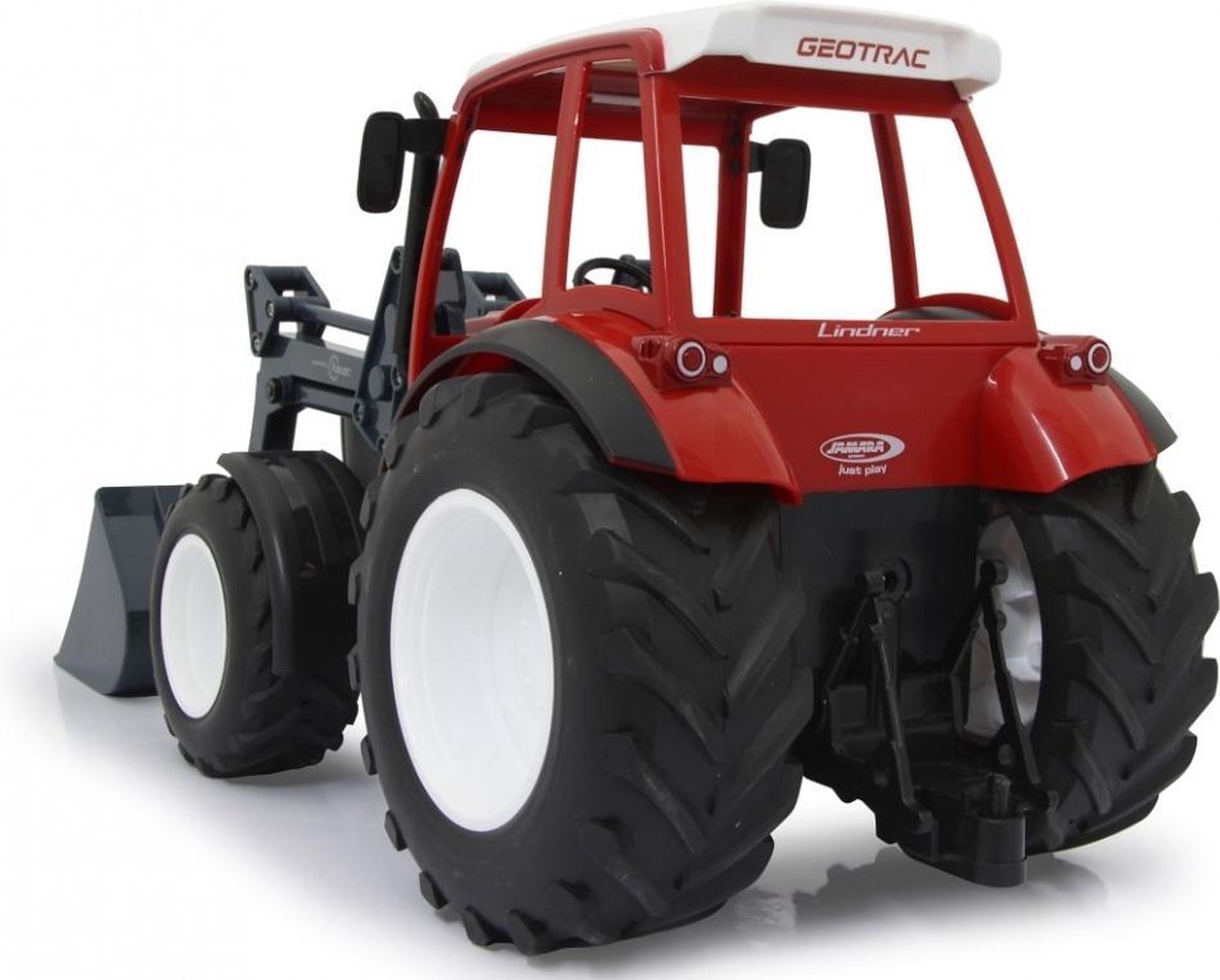 Jamara tractor Lindner Geotract Frontlader 1:16 2,4 GHz - Rood