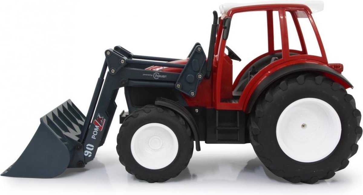 Jamara tractor Lindner Geotract Frontlader 1:16 2,4 GHz - Rood