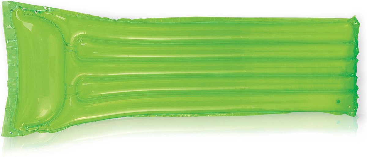 Intex luchtbed Economats vinyl 183 x 69 cm - Geel