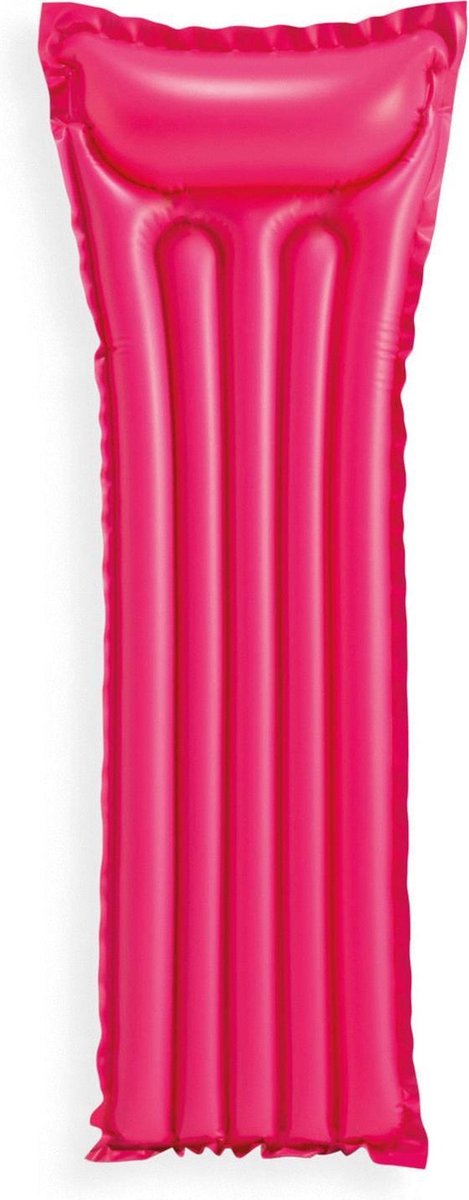 Intex luchtbed Economats vinyl 183 x 69 cm - Geel