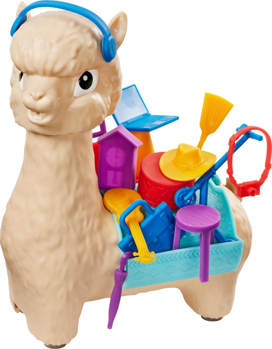 Mattel gezelschapsspel Stapelgekke Alpaca (NL) 16 delig