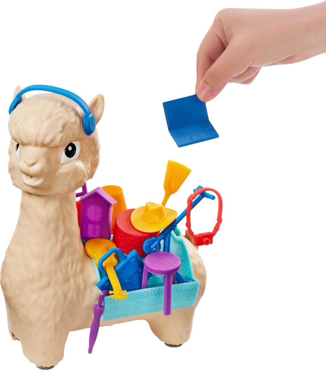 Mattel gezelschapsspel Stapelgekke Alpaca (NL) 16 delig