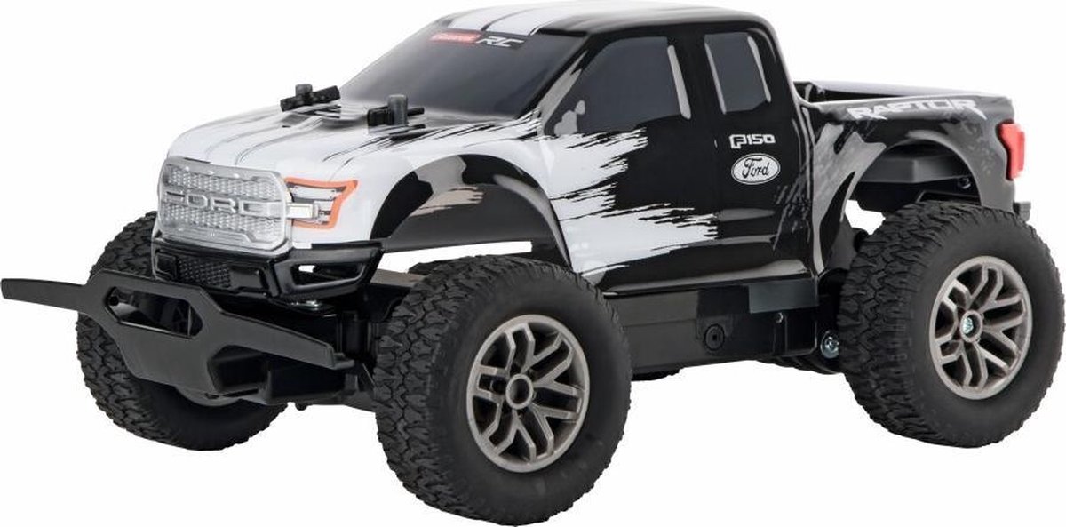 Carrera RC raceauto Ford F 150 Raptor 1:18/wit - Zwart