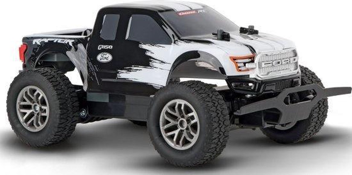 Carrera RC raceauto Ford F 150 Raptor 1:18/wit - Zwart