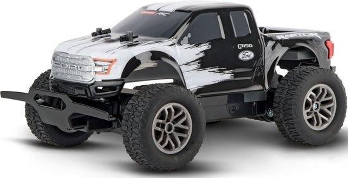 Carrera RC raceauto Ford F 150 Raptor 1:18/wit - Zwart