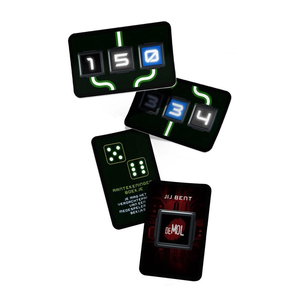 Diversen Just Games bordspel Wie is de Mol De Code opdracht (NL)