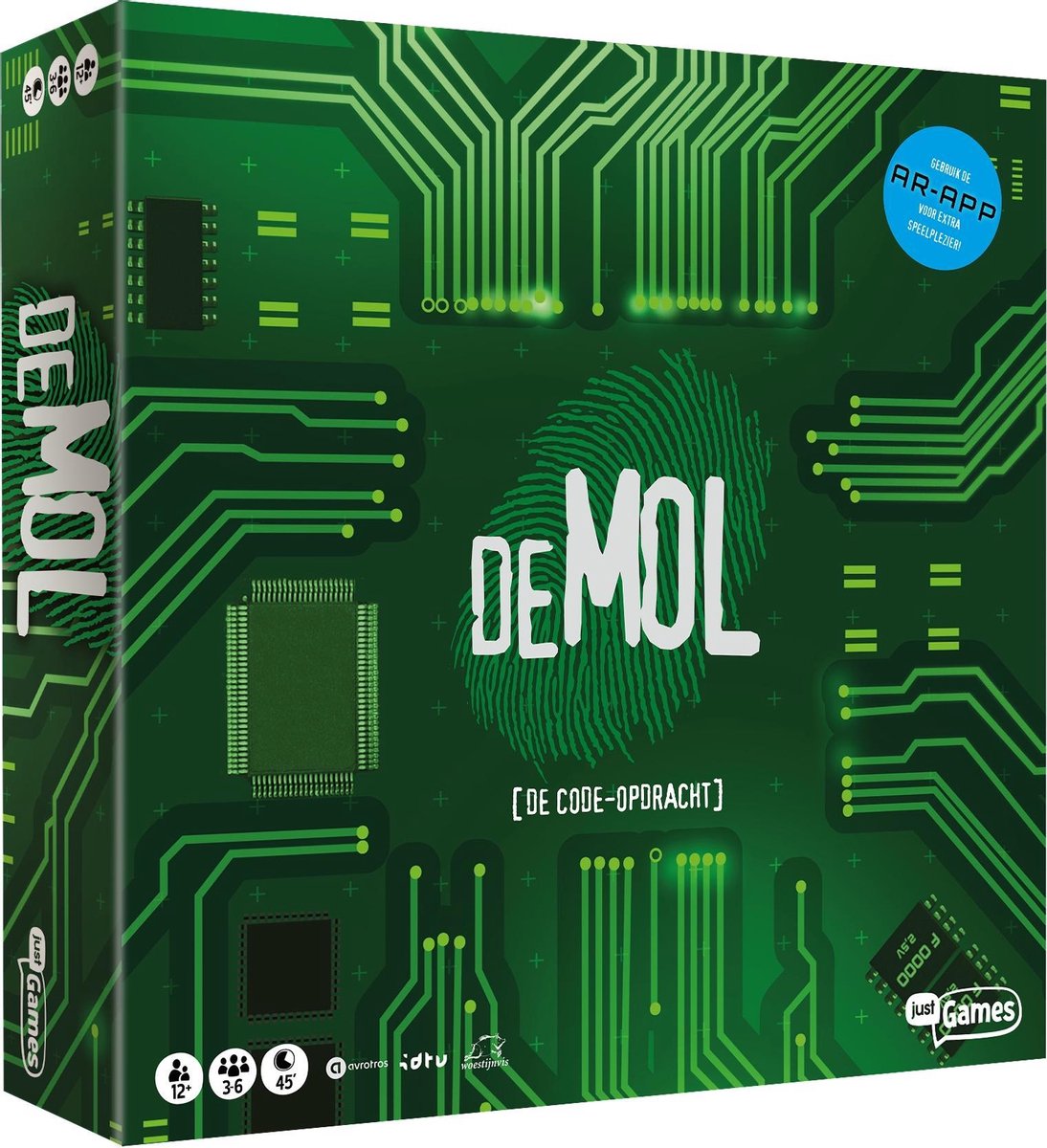 Diversen Just Games bordspel Wie is de Mol De Code opdracht (NL)