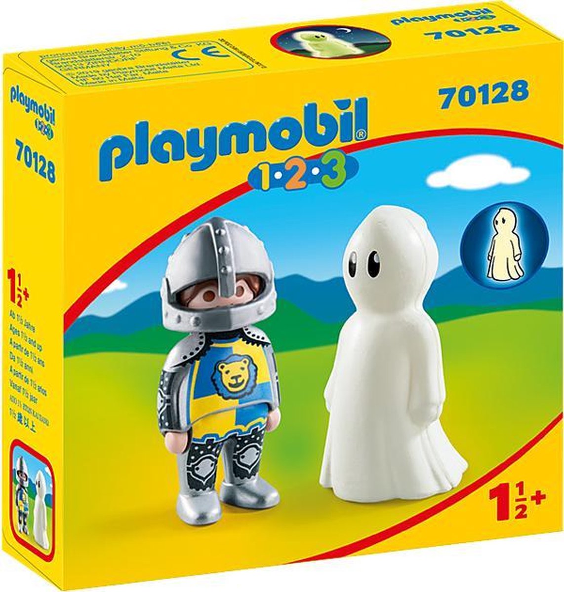 Playmobil 1, 2, 3 Ridder en spook (70128)