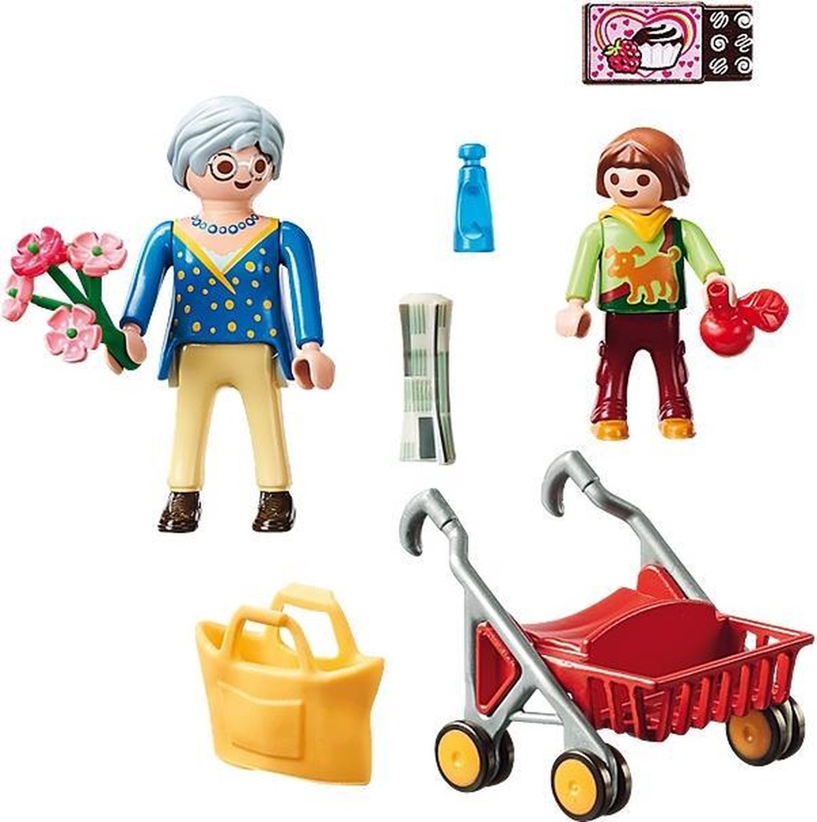 Playmobil City Life Oma met rollator (70194)